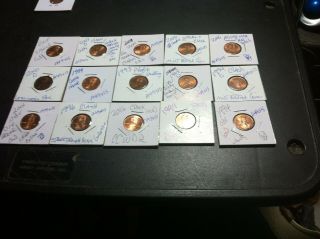 Junk Drawer Error Variety 15 Different Cents Great Value A49x15