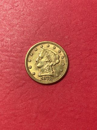 1878 $2.  5 Liberty Head Gold Coin