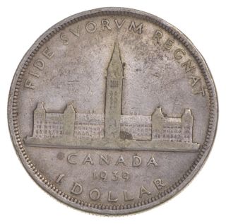 Silver Dollar 80 1939 Canada Canadian Asw.  60 Troy Ounces 801