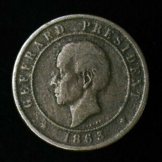 1863 - H Haiti 20 Centimes
