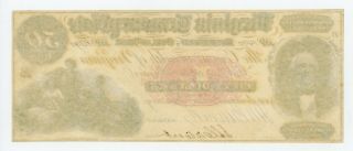 1862 Cr.  7 $50 VIRGINIA Treasury Note - CIVIL WAR Era 2