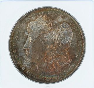 1884 - O Morgan Silver Dollar Icg Ms67 Valued At $2,  250 Iridescent