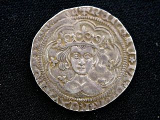 Fabulous - Henry Vi.  Magnificent Groat.  England.  Silver Coin.  Circa 1430 - Wow