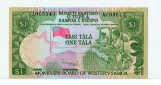 Samoa 1 Tala 1980 Unc