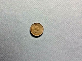 A British Honduras 5 Cents Coin 1907
