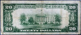 1928 $20 DOLLAR BILL GOLD CERTIFICATE Fr 2402 Grade: VF A1274 2