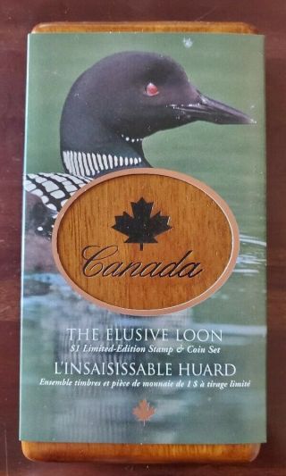 2004 The Elusive Loon $1 Limited Edition Stamp & Coin Set