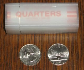 2005 P Minnesota State Quarter Roll - Uncirculated - Bank Rolled