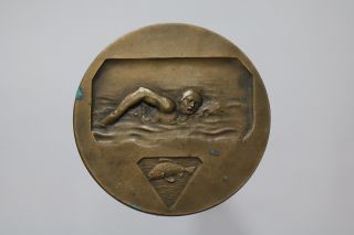 Uk Gb Swimming Medal Toec 1930 Medal A81 Cg19