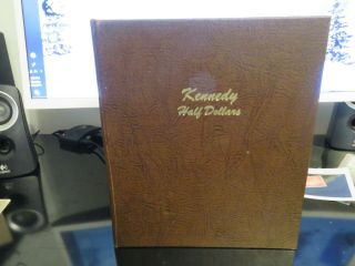 Dansco Kennedy Half Dollar Album 7166 Spaces For 40 Half Dollars