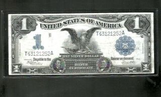 1899 $1.  00 Silver Certificate {{ Black Eagle))  T43121252a