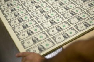 Currency Uncut Sheet 50 x $1 Bill Dollar GEM Federal Reserve Notes 4
