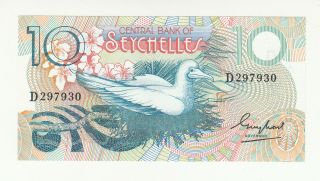 Seychelles 10 Rupees 1983 Unc P28 @