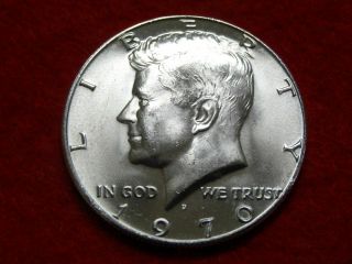 1970 D Kennedy Half Dollar 40 Silver Key Date