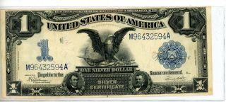 1899 $1 Black Eagle Silver Certificate 594b