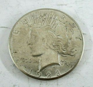 1928 - P United States Peace Silver $1 Dollar Coin Brilliant Uncirculated Key Date