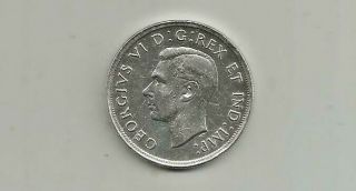 Ncoffin Canada King George Vi 1939 Royal Visit Scarce Dollar.  800 Silver Coin