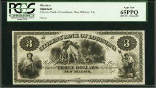 Confederate Currency Orleans,  La - Citizens 