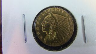 1928 Indian Head Quarter Eagle $2.  50 Gold Coin BU 2