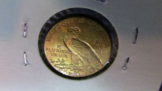 1928 Indian Head Quarter Eagle $2.  50 Gold Coin BU 4