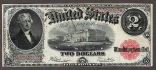 1917 $2.  00 Legal Tender Note,  Vf,