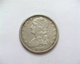 1838 Capped Bust Silver 25 Cents About Uncirculated