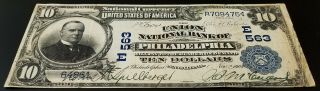 Series 1902 $10 National Currency,  The Union National Bank of Philadelphia,  PA 2