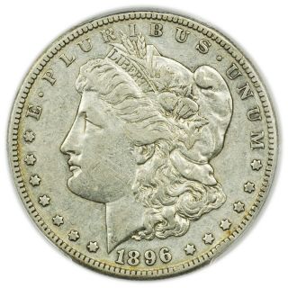 1896 - S Morgan Dollar Pcgs Ef - 40,  Large,  Tough Date,  Silver Coin [3348.  025]