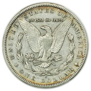1896 - S Morgan Dollar PCGS EF - 40,  Large,  Tough Date,  Silver Coin [3348.  025] 2