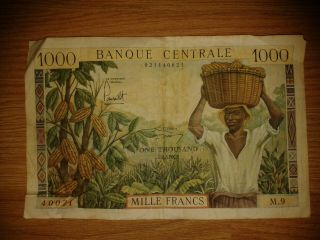 Cameroun 1000 Francs 1962 - F,