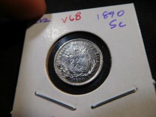 V68 Costa Rica 1890 5 Centavos