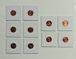 2009 - S Lincoln Proof Set,  LP 1 to LP 5 P& D from Penny Rolls 3