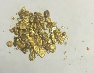 Alaskan GOLD NUGGETS 2.  04 grams 20 - 22k 2