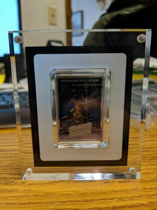 2017 Niue Star Wars Posters - Empire Strikes Back - 1 Oz Proof Silver $2