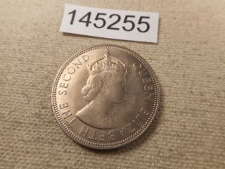 1954 Seychelles One Rupee - Collector Grade Album Coin - 145255 Raw