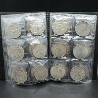 50pcs Different Coins Chinese Ancient Coin Collecting Hobby Diameter:40mm