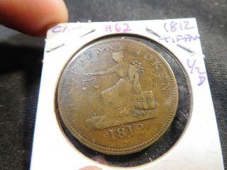 H62 Canada 1812 Tiffin 1/2 Penny Token