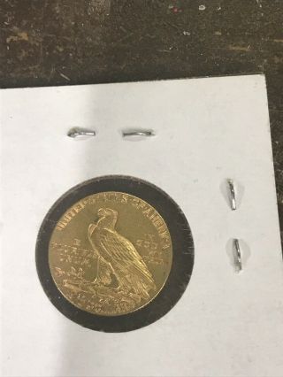 1914 Indian Head Gold $2.  50 Quarter Eagle.  Sharp Details, .