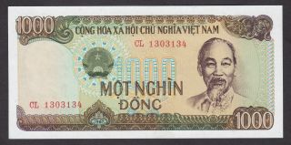 Vietnam - 1000 Dong 1987 - Unc