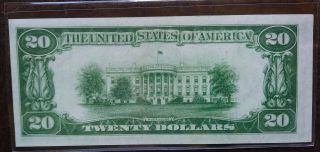 (2) 1928 Twenty Dollar Notes,  sequential,  Crisp AU,  2 notes. 6