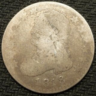 1818 Capped Bust Silver Quarter