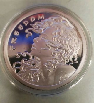 . 999 Silver 1 Oz 2013 Sbss Proof Double Obverse Freedom Girl Very Rare 043/100