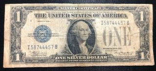 Fr.  1605 1928 - E $1 One Dollar Silver Certificate “i - B Block”