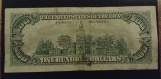 1977 FEDERAL RESERVE STAR NOTE ONE HUNDRED DOLLAR BILL.  $100 Cleveland 2