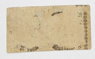 JERSEY COLONIAL CURRENCY 18 EIGHTEEN PENCE NOTE FR NJ - 93 JUNE 22,  1756 2