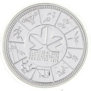 1978 Canada Silver Dollar Coin.  500 Silver 50 278