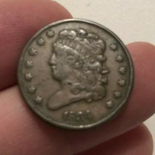 1834 Classic Bust Type Half Cent