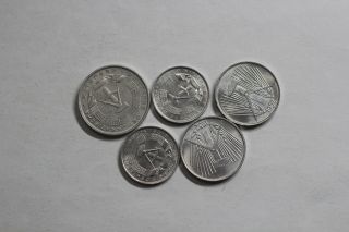 Germany Ddr Coins In A85 Zf15