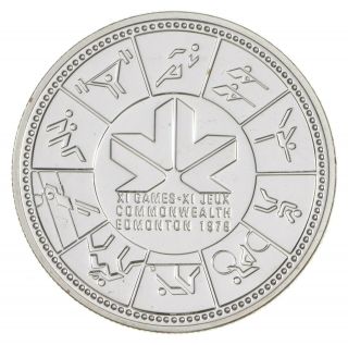 1978 Canada Silver Dollar Coin.  500 Silver 50 341