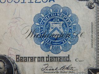 1899 - $1.  00 - Black Eagle - Silver Certificate Note - VF - XF 4